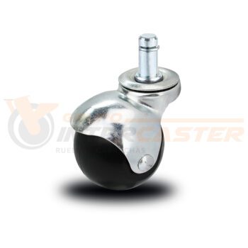 Rueda para silla con soporte de acero